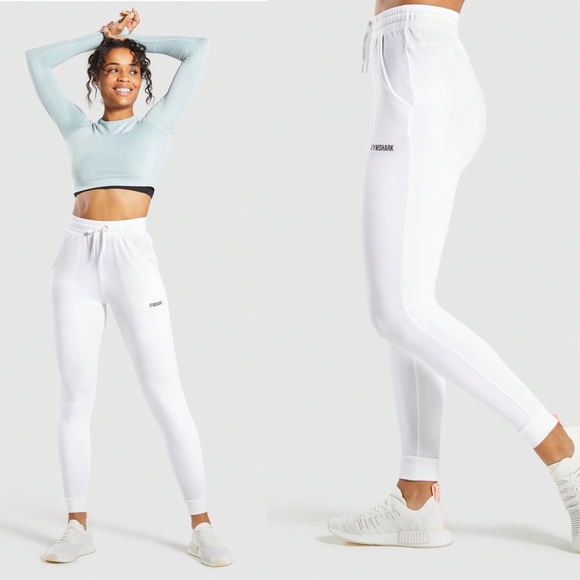 Gymshark Pippa Training Joggers White 